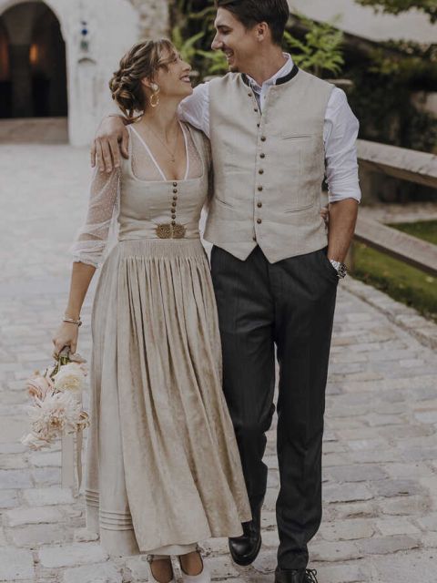 Weste Konstantin perlmutt