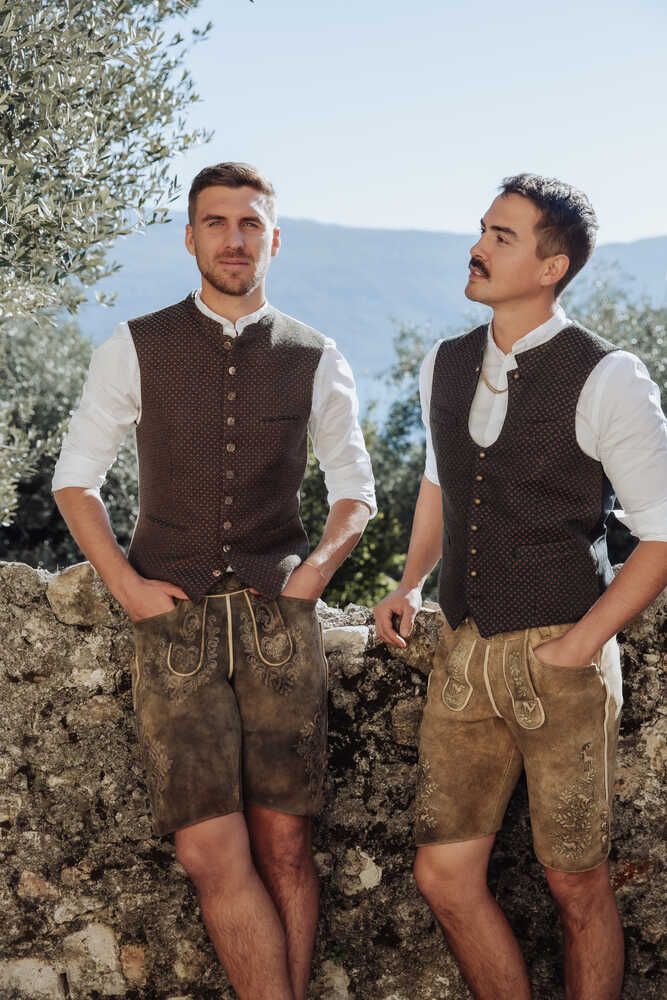 Hirschlederhose von Meindl sämisch gegerbt