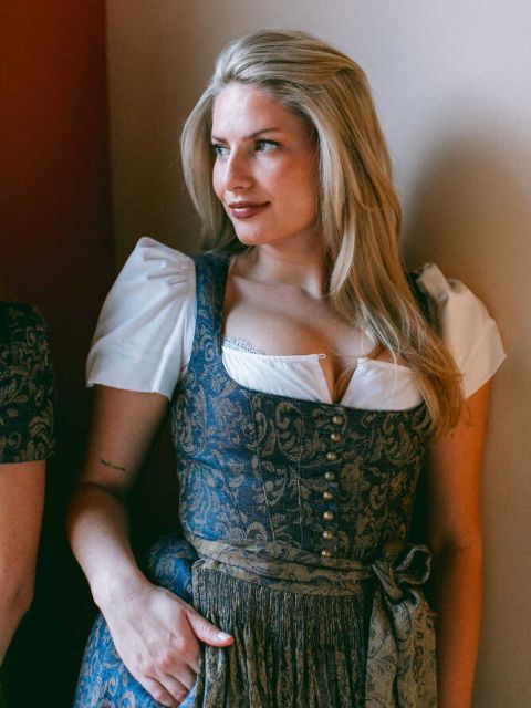 Dirndl Annabelle nachtblau