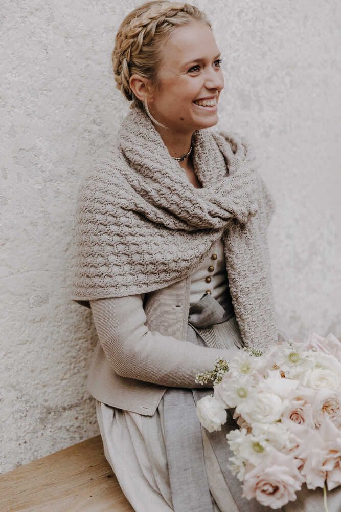 Lieblings-Merinowolle Strickstola