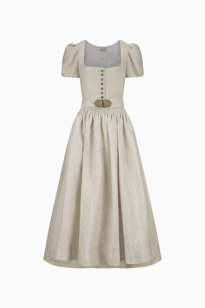Dirndl Laura in offwhite Detail 04