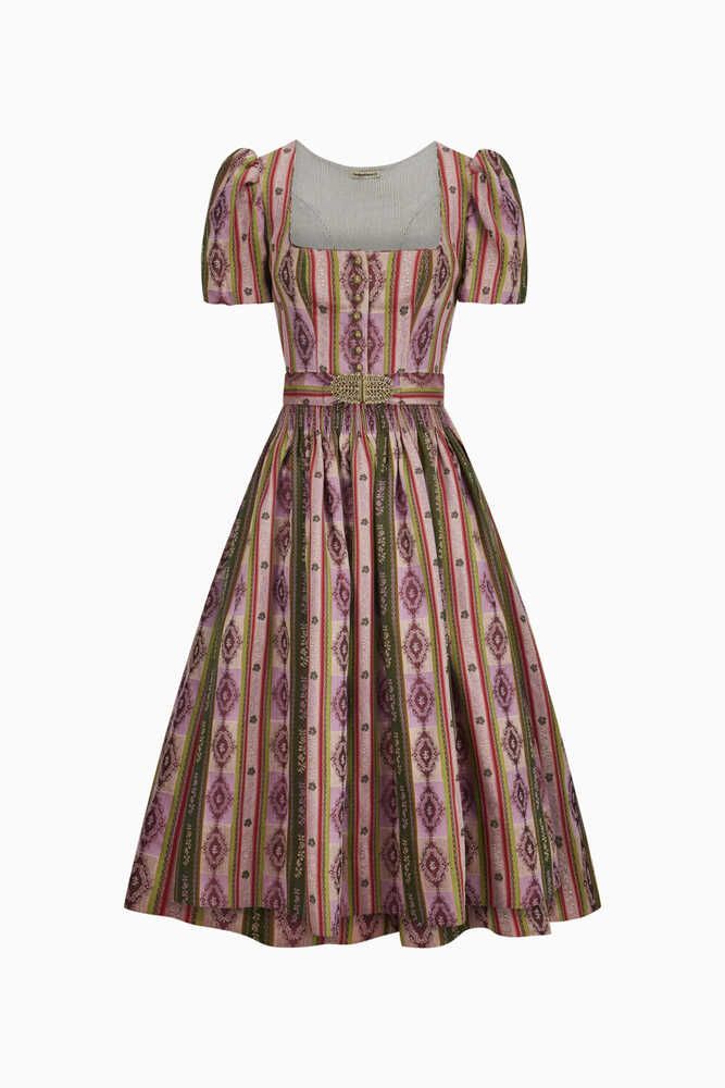 Dirndl Laura preiselbeer Detail 03