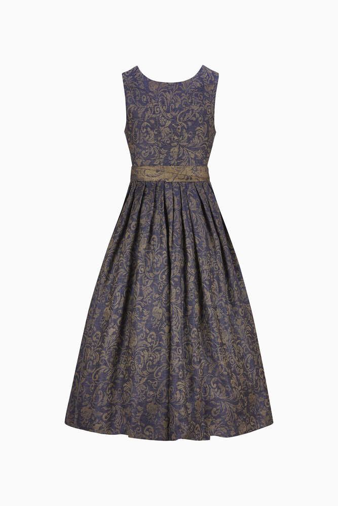 Dirndl Annabelle nachtblau Detail 05