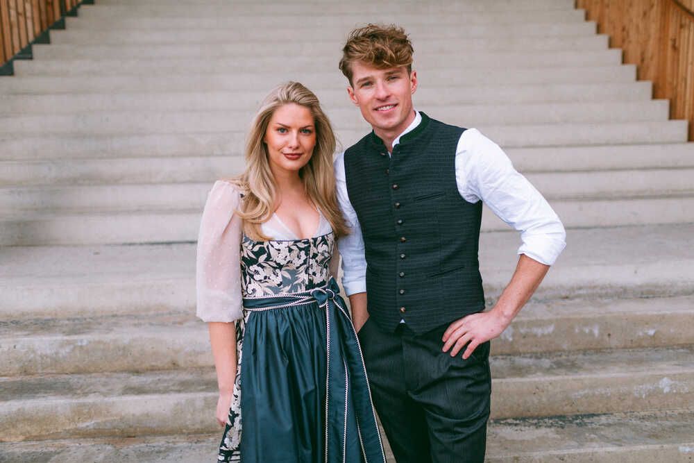 Weste Konstantin indigoblau Detail 03