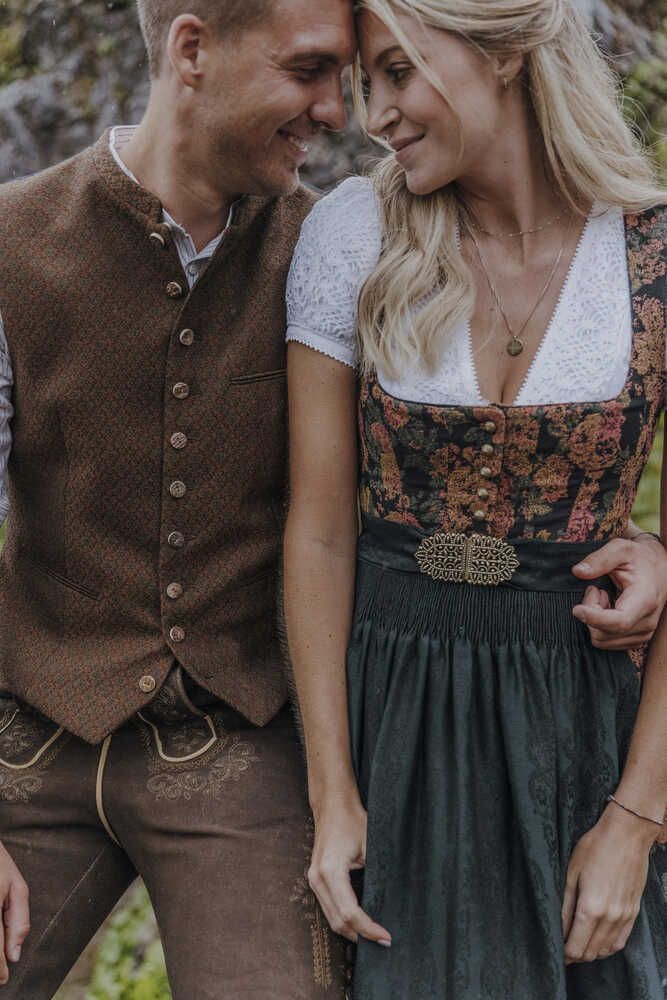 Drindl Annabelle Blumenmuster