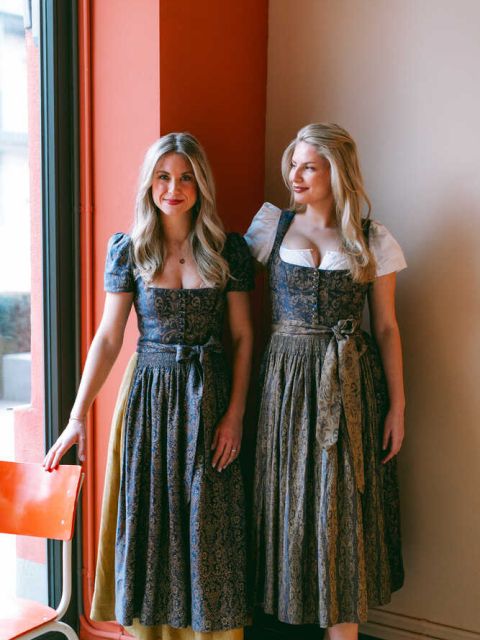 Dirndl Tilda nachtblau