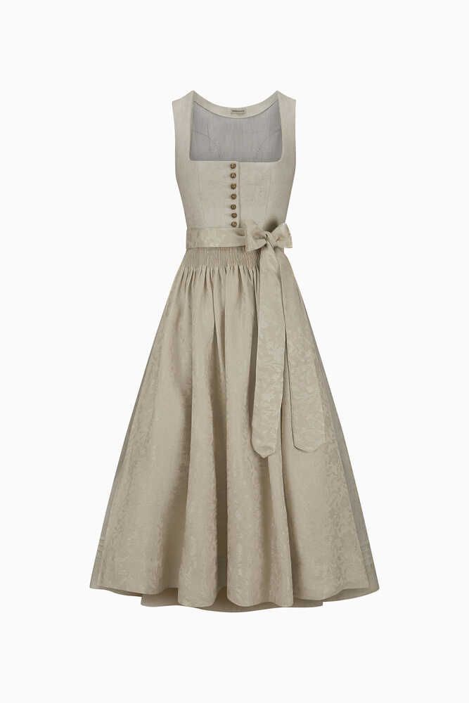 Dirndl Monika in perlmutt Detail 03