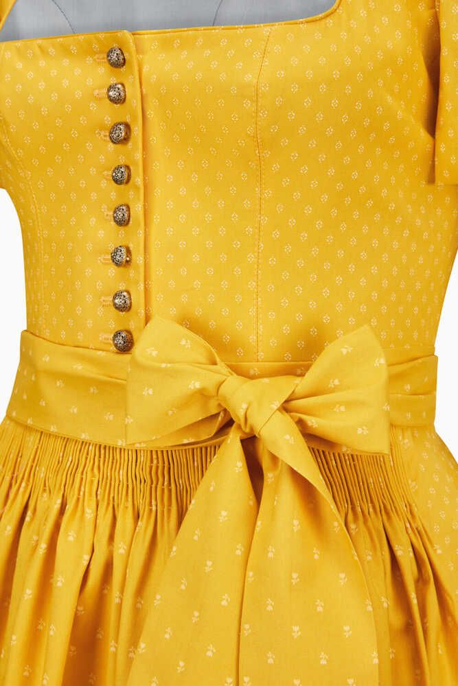 Dirndl Laura Baumwolle löwenzahn Detail 04