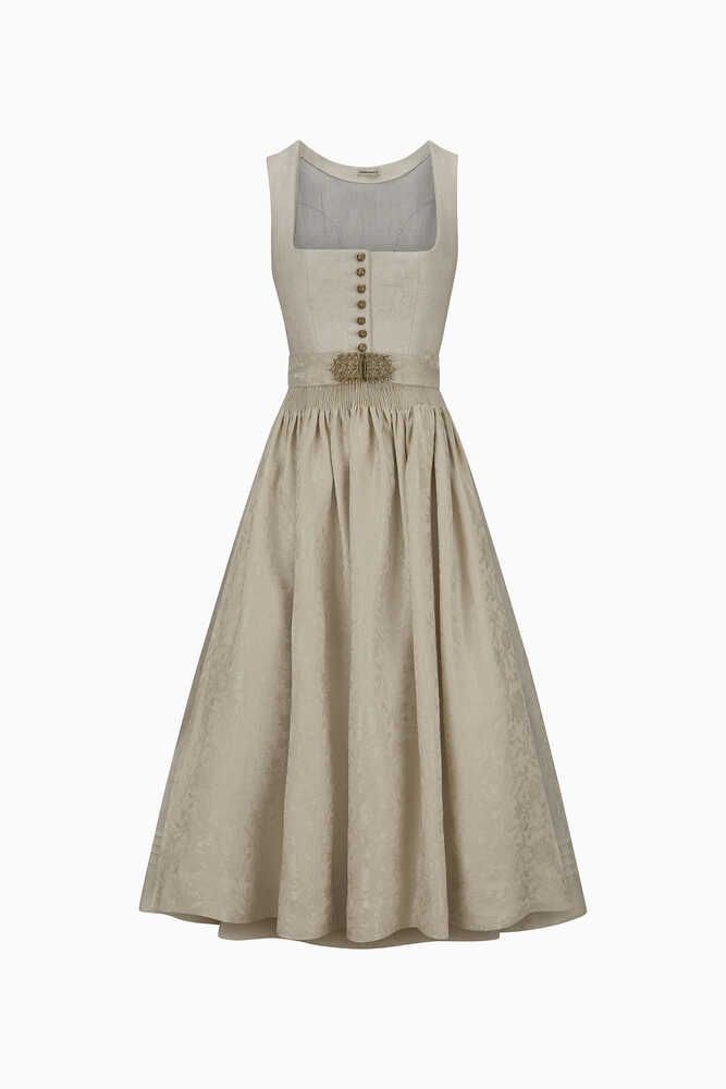 Dirndl Monika in perlmutt Detail 05