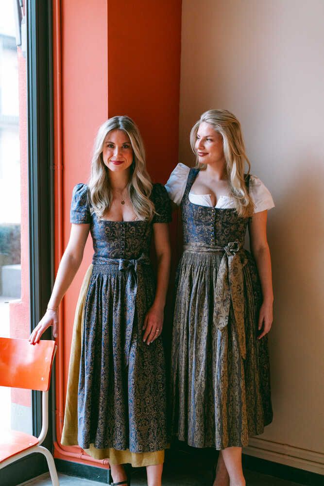 Dirndl Tilda nachtblau