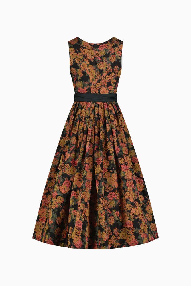 Drindl Annabelle Blumenmuster Detail 05