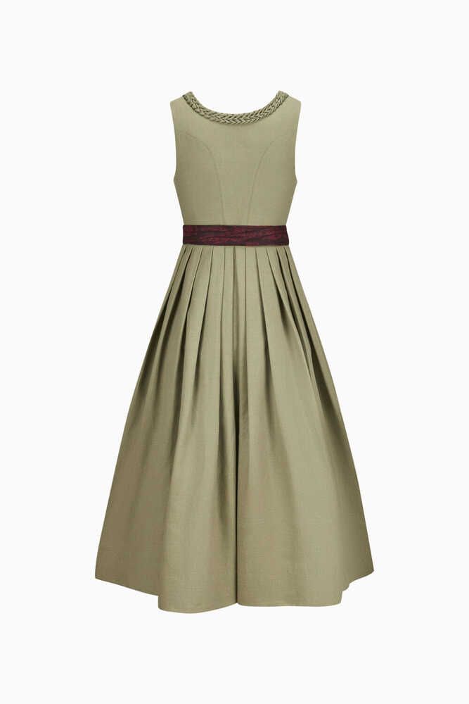 Dirndl Vreni lindengrün Detail 05