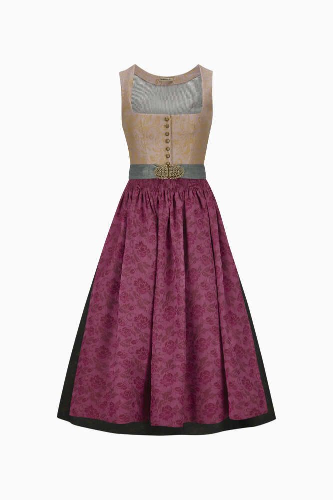 Dirndl Monika malve Detail 04