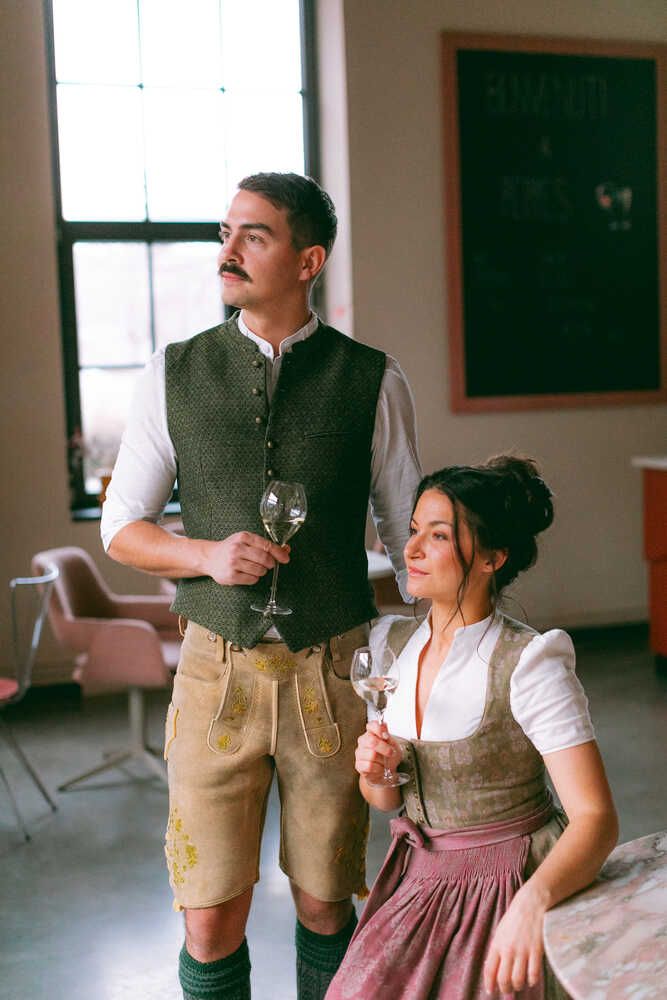 Weste Konstantin moosgrün