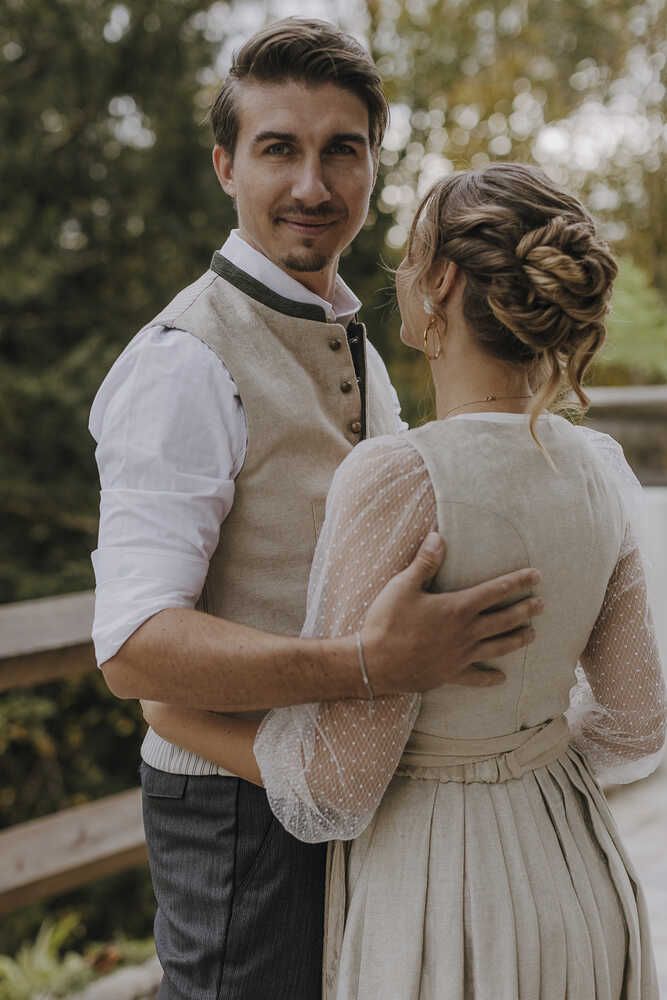 Weste Konstantin perlmutt Detail 02