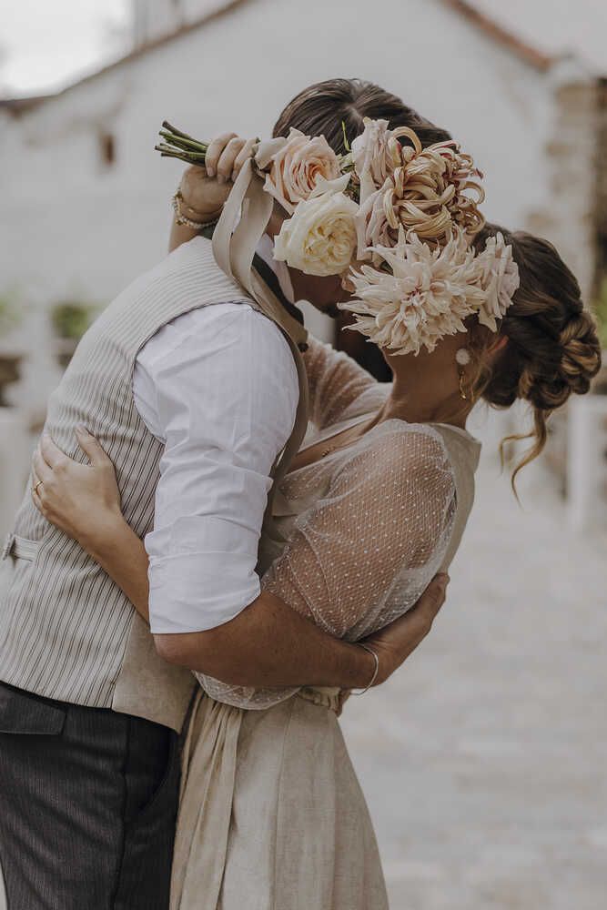 Weste Konstantin perlmutt Detail 03