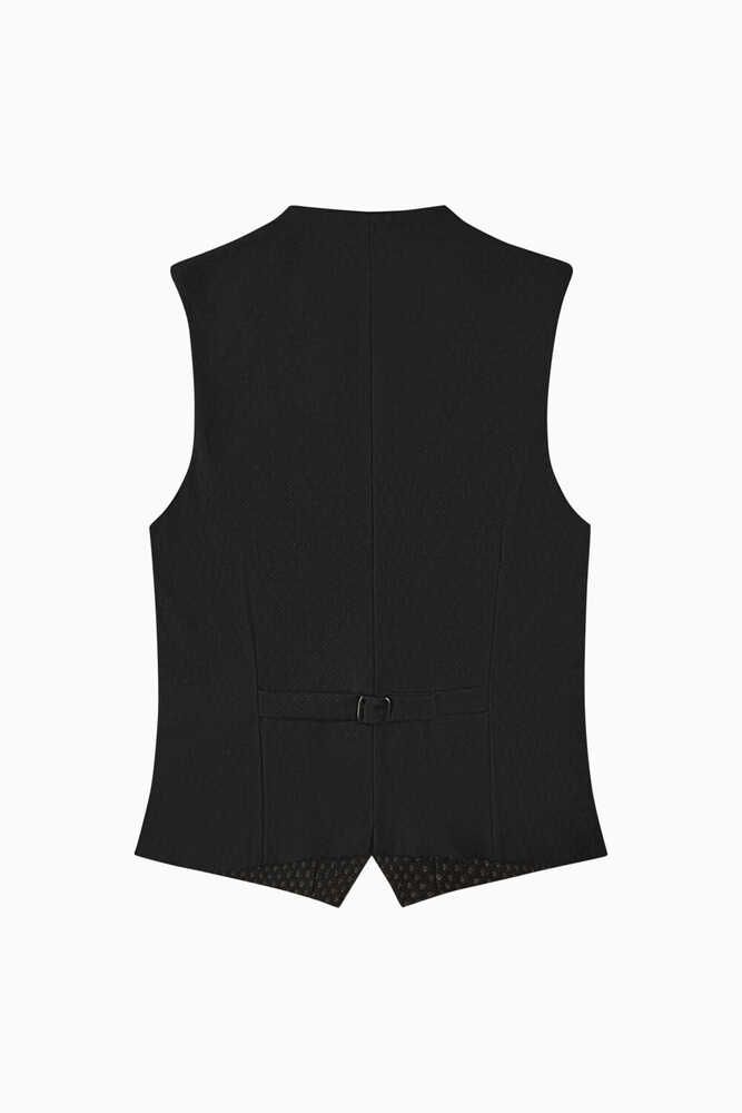 Weste Ignaz schoko Detail 03