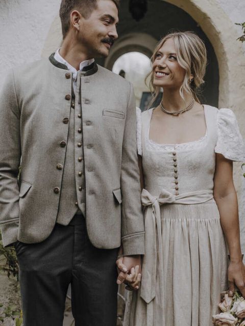 Dirndlbluse Irma wolkencreme