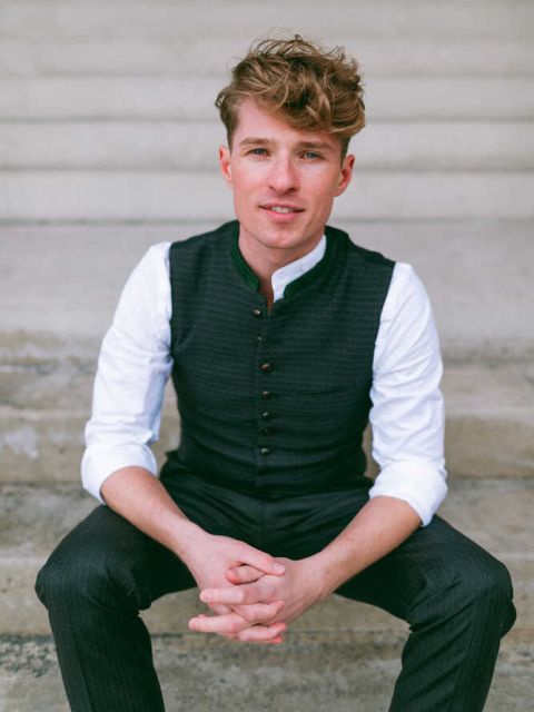 Weste Konstantin indigoblau