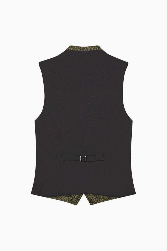 Weste Konstantin moosgrün Detail 04