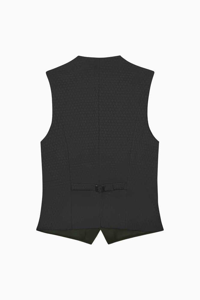 Weste Balthasar dunkelblau Detail 04