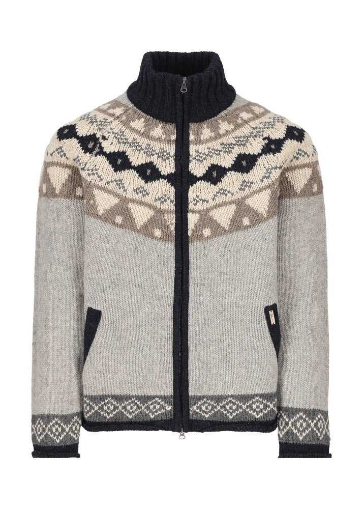 Strickjacke mit Norwegermuster_03